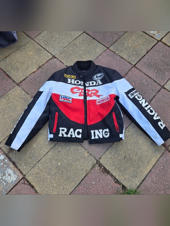 Honda Other - Honda CBR Alpinestars Racing Motorcycle Jacket - Black/Red/White